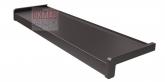 Parapet zewnętrzny aluminiowy ciemny brąz RAL8019
