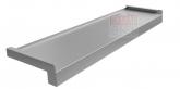 Parapet zewnętrzny stalowy kolor RAL9006