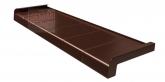 Parapet zewnętrzny aluminiowy RAL8017